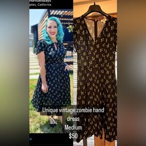 Unique Vintage Zombie Hand Dress
